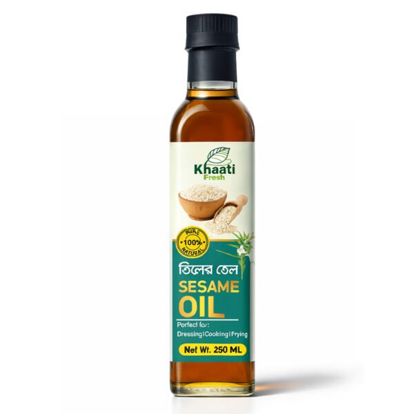 Seams Oil Premium Sesame Oil (তিলের তেল) - 250 ml